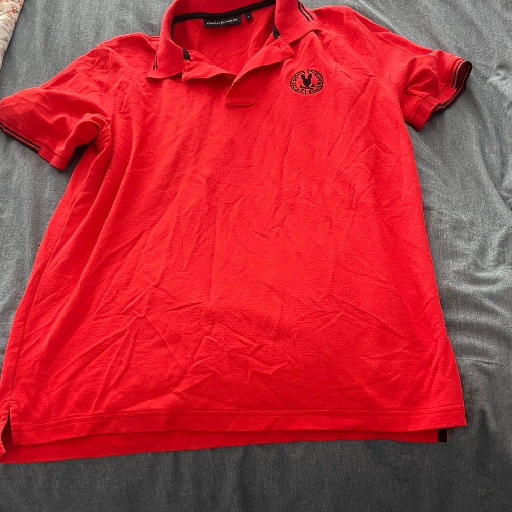 Psycho Bunny Red Polo Shirt